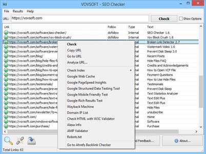 VovSoft SEO Checker 8.2 Multilingual