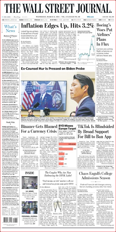 The Wall Street Journal - 13th March
