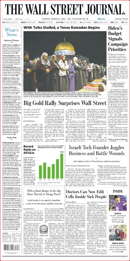 The Wall Street Journal - 03 12 2024