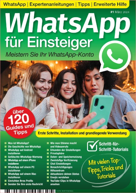 Whats App fuer Einsteiger Magazin Mrz No 01 2024