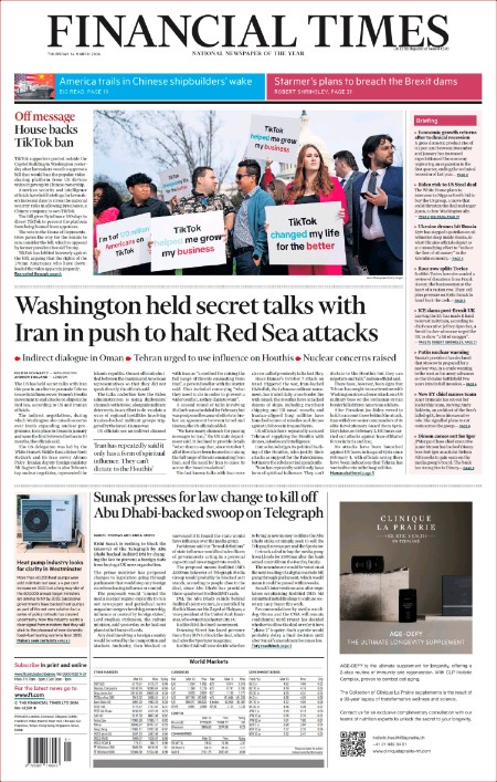 Financial Times UK - 14th March