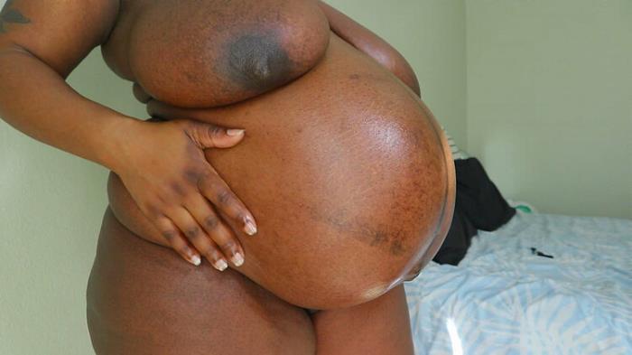 PregnantPearl : Watch Me Slap My Big Pregnant Belly With Some Dirty Talk
