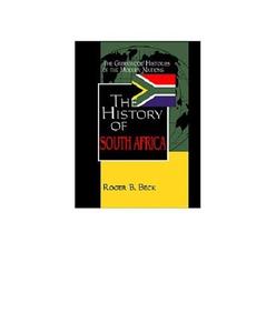 The History of South Africa