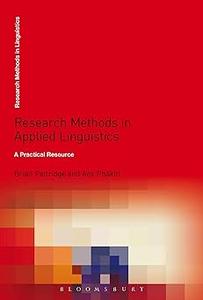 Research Methods in Applied Linguistics A Practical Resource  Ed 2