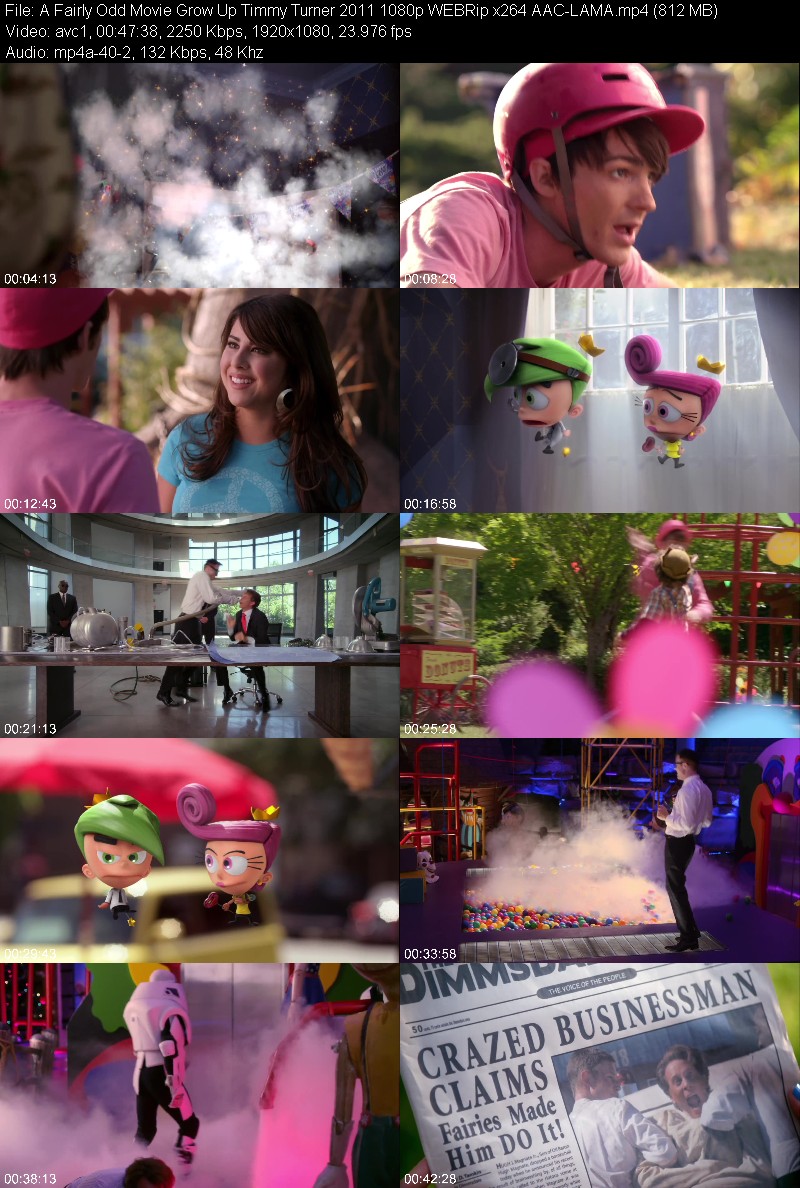 A Fairly Odd Movie Grow Up Timmy Turner (2011) 1080p WEBRip-LAMA 2de5e43a1edf9c412d1401e51065b11a