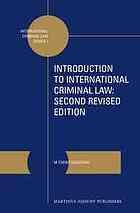 Introduction to international criminal law. 2nd, rev. ed