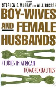 Boy–wives and Female Husbands Studies in African Homosexualities