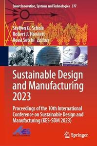 Sustainable Design and Manufacturing 2023