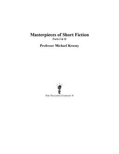 Masterpieces of short fiction