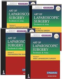 Art Of Laparoscopic Surgery Textbook & Atlas, 2nd Edition (4 Volumes)