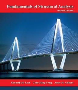 Fundamentals of Structural Analysis, Solutions Manual