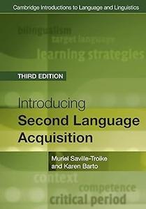 Introducing Second Language Acquisition  Ed 3