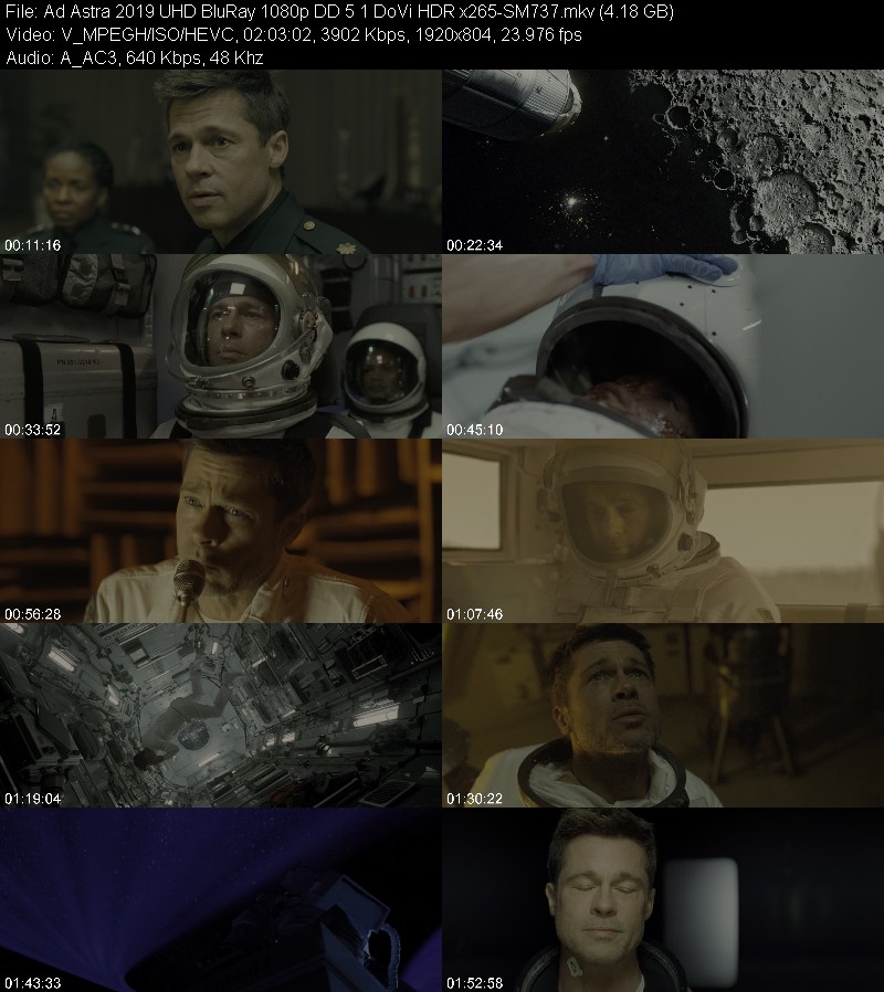 Ad Astra 2019 UHD BluRay 1080p DD 5 1 DoVi HDR x265-SM737 Db0edfc8977276e5fd87a44efbb6608a