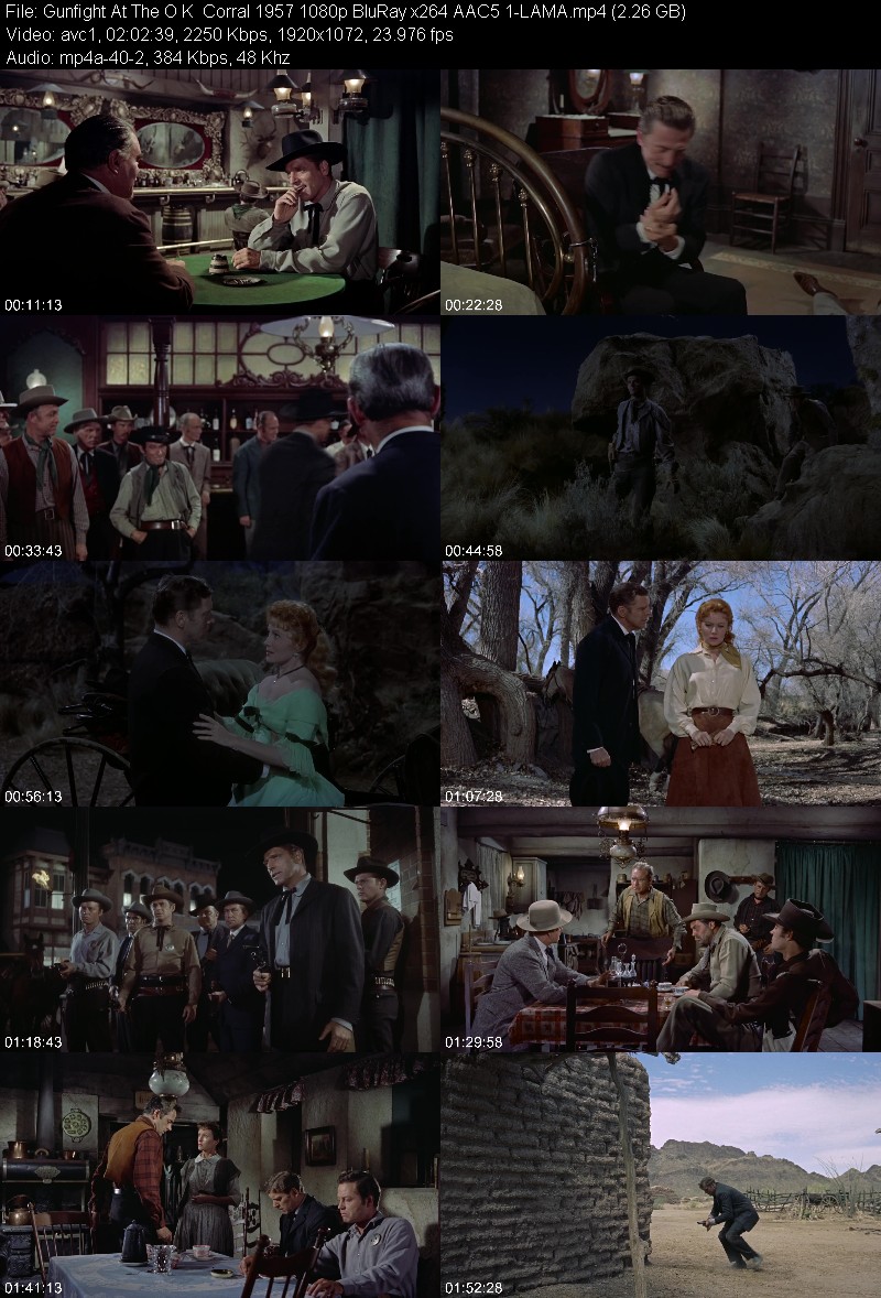 Gunfight At The O K  Corral (1957) 1080p BluRay 5 1-LAMA 4e13a9ecde43302fa51fb9d841291796