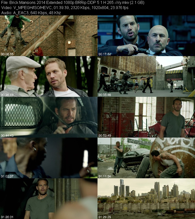 Brick Mansions 2014 Extended 1080p BRRip DDP 5 1 H 265 -iVy 077dee1594ad18e8ae3e05b392f9ee9c