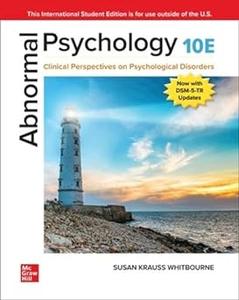 ISE Abnormal Psychology Clinical Perspectives on Psychological Disorders Ed 10