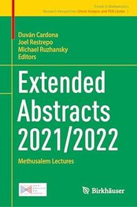 Extended Abstracts 20212022 Methusalem Lectures