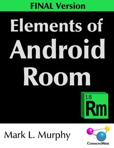 Elements of Android Room Version FINAL
