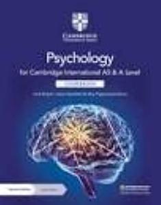 Cambridge International AS & A Level Psychology Coursebook with Digital Access  Ed 2