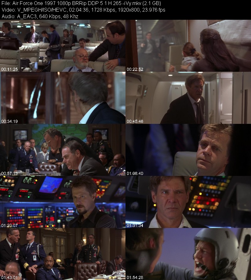 Air Force One 1997 1080p BRRip DDP 5 1 H 265 -iVy 61cddfaa4b1dcc0377fd38d50c9208c2