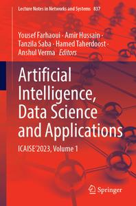 Artificial Intelligence, Data Science and Applications, Volume 1