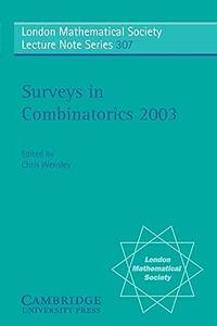 Surveys in Combinatorics 2003