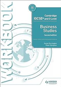 Cambridge IGCSE and O Level Business Studies Workbook 2nd edition Hodder Education Group