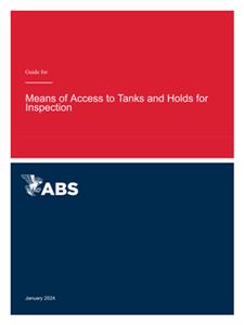 Guide for Means of Access to Tanks and Holds for Inspection