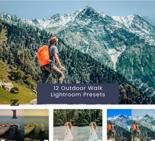 12 Outdoor Walk Lightroom Presets - AFX2YCP