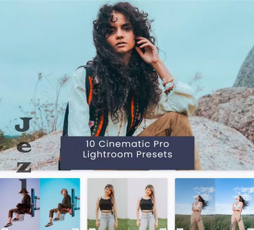 10 Cinematic Pro Lightroom Presets - 7TV9Y3T