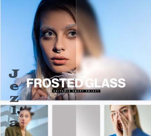 Frosted Glass Photo Effect Template - 7QAN34E