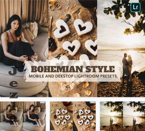 Bohemian Style Lightroom Presets Dekstop Mobile - L4TXWVH