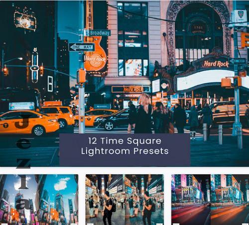 12 Time Square Lightroom Presets - PUXL6HF