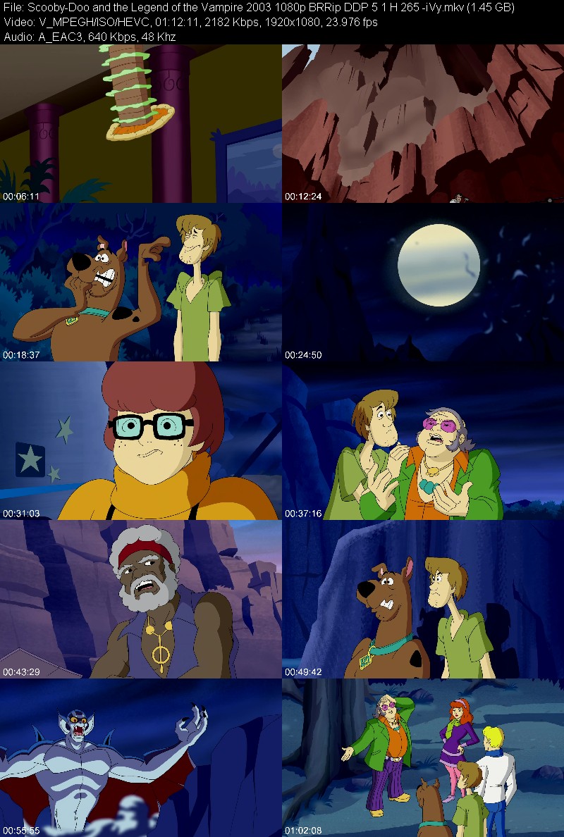 Scooby-Doo and the Legend of the Vampire 2003 1080p BRRip DDP 5 1 H 265 -iVy Ce5e9f937a40c971c6b12b069fa9666a