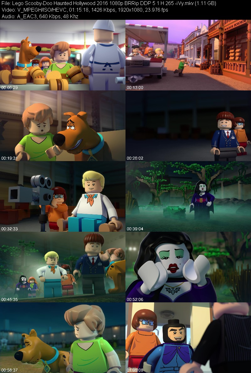 Lego Scooby-Doo Haunted Hollywood 2016 1080p BRRip DDP 5 1 H 265 -iVy 53b03c4a4fbb615fa16d64fb5be6416e