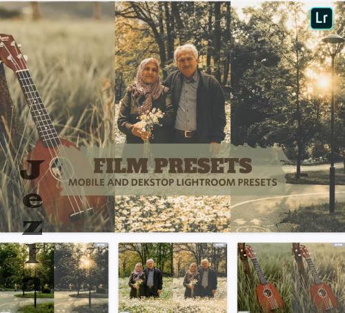 Film Presets Lightroom Presets Dekstop and Mobile - 7JSF665