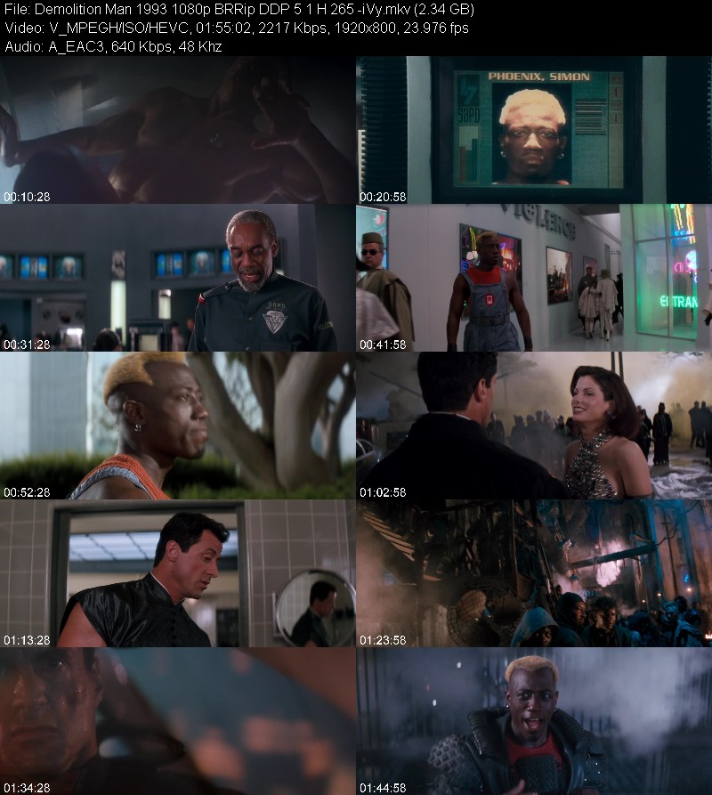 Demolition Man 1993 1080p BRRip DDP 5 1 H 265 -iVy Af591848a8b9f0ae64c939cdfb732e76