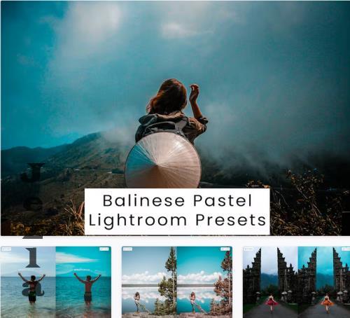 Balinese Pastel Lightroom Presets - RRQ4WMH