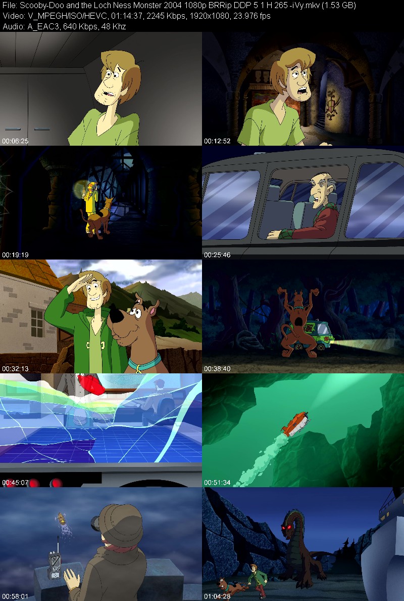 Scooby-Doo and the Loch Ness Monster 2004 1080p BRRip DDP 5 1 H 265 -iVy 6b0b75e71a0b22620d0163e6f3ba6578