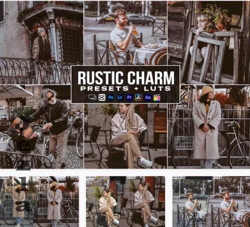 Rustic Charm Presets - luts Videos Premiere Pro - KZXFALR