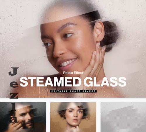 Steamed Glass Photo Effect Template - R27LG4X