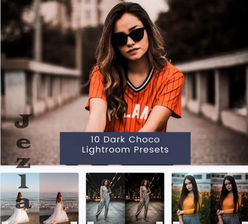 10 Dark Choco Lightroom Presets - B47FMNX