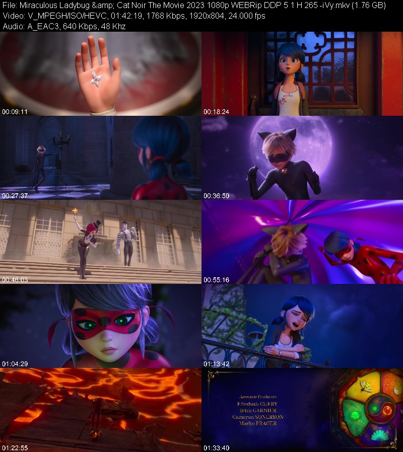 Miraculous Ladybug &amp Cat Noir The Movie 2023 1080p WEBRip DDP 5 1 H 265 -iVy Ff35fe7048bcac74afc93bbc27bdf693