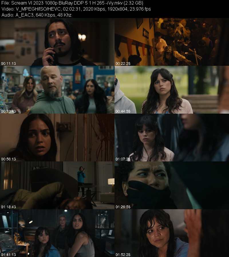 Scream VI 2023 1080p BluRay DDP 5 1 H 265 -iVy E09ca805fefacd008aa649d531fc8b98