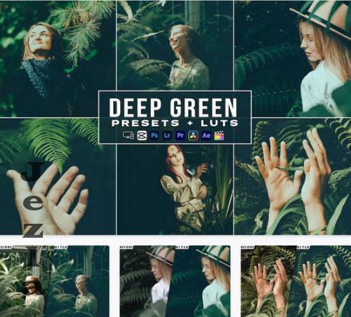 Deep Green Presets - luts Videos Premiere Pro - C8552F5