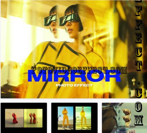Distorting Mirror Photo Effect - 92136732