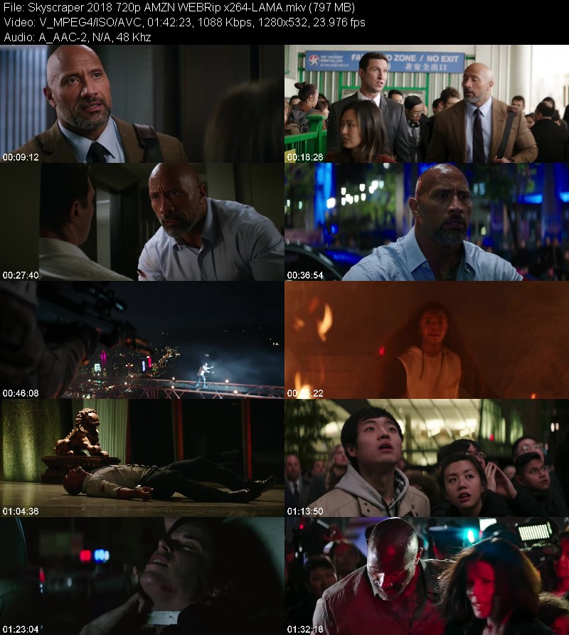 Skyscraper 2018 720p AMZN WEBRip x264-LAMA 53ad3caefd2d9b40c3447bffe4d51fd1