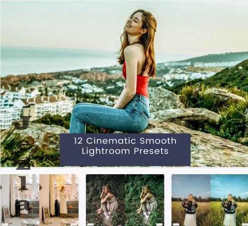 12 Cinematic Smooth Lightroom Presets - RTKXMZ4