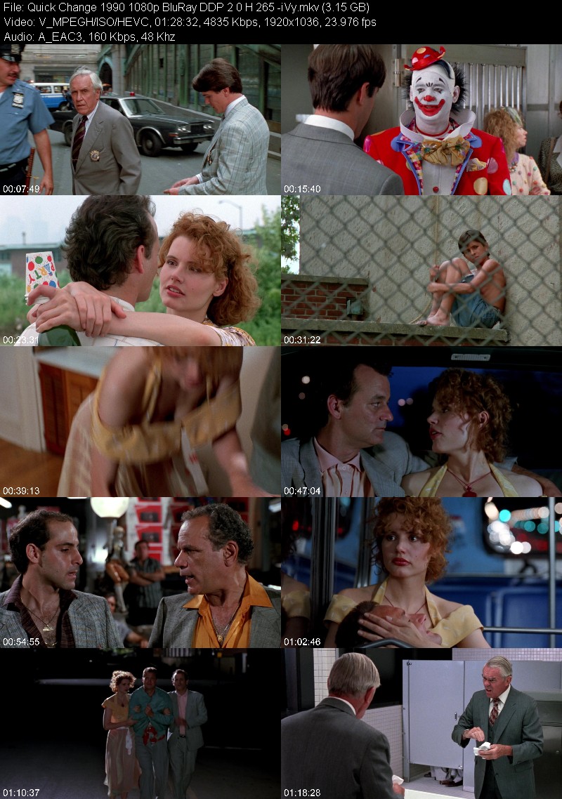 Quick Change 1990 1080p BluRay DDP 2 0 H 265 -iVy 2a871f3c73fa0bbde30c600e15395de0