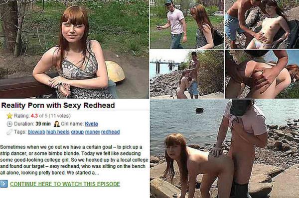 Kveta Reality Porn With Sexy Redhead [HD 720p] 2024